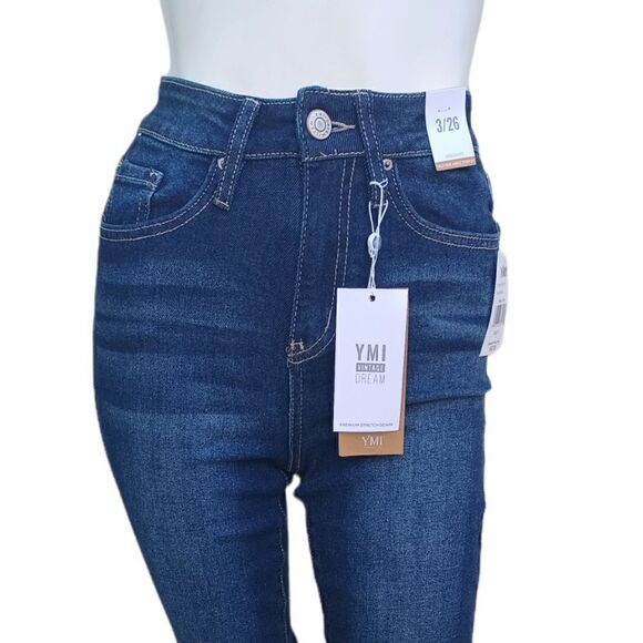 577324....YMI High Rise Ankle Straight Size 3/26 - Picture 1 of 6